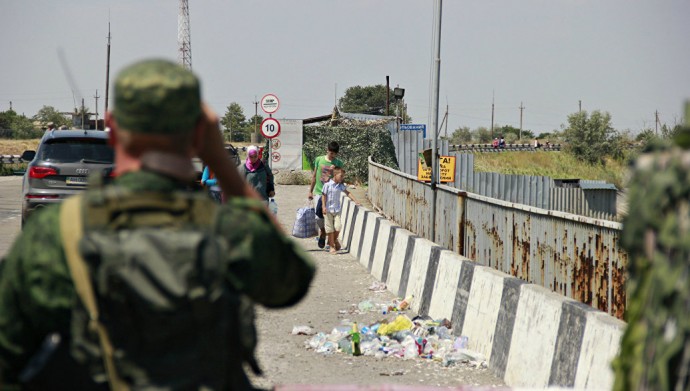 Житель Украины пытался проникнуть в Крым по железнодорожной дамбе