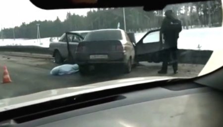 Смертельная авария под Дзержинском попала на видео