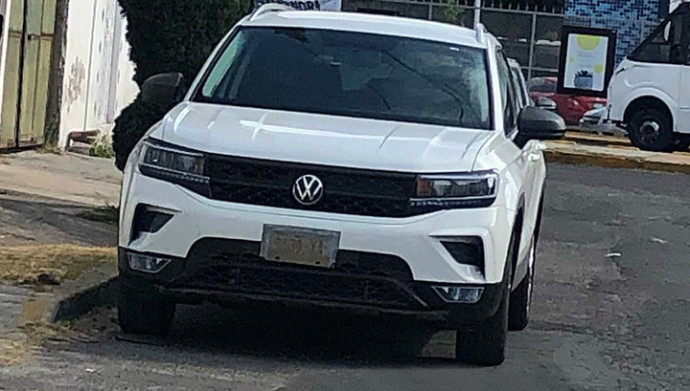 "Новый" кроссовер Volkswagen попался фотошпионам