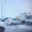 Опубликовано видео момента массового ДТП на Симферопольском шоссе