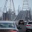 На мосту в Крым произошло первое ДТП
